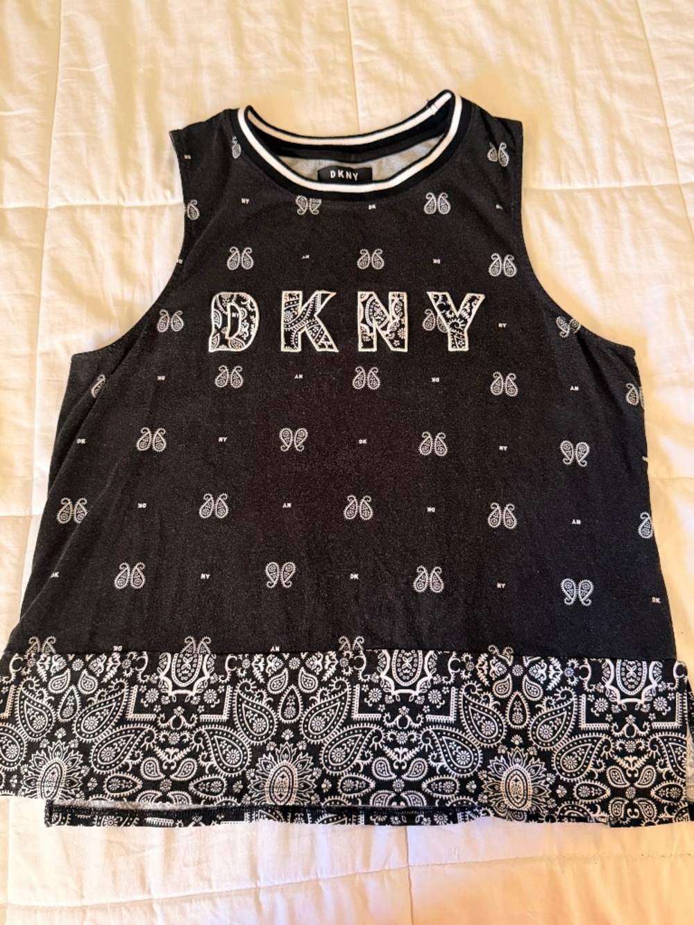 DKNY Black Tank Top